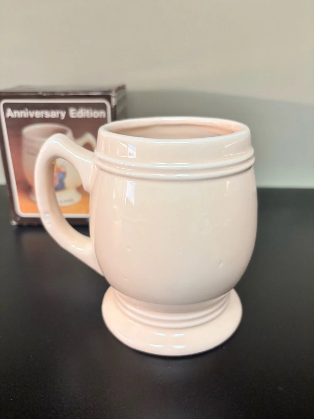Anniversary Ceramic Mug - Cream